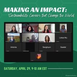 Thumbnail of Making an Impact: Sustainability Careers that Change the World