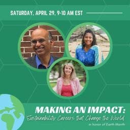 Thumbnail of Making an Impact: Sustainability Careers that Change the World